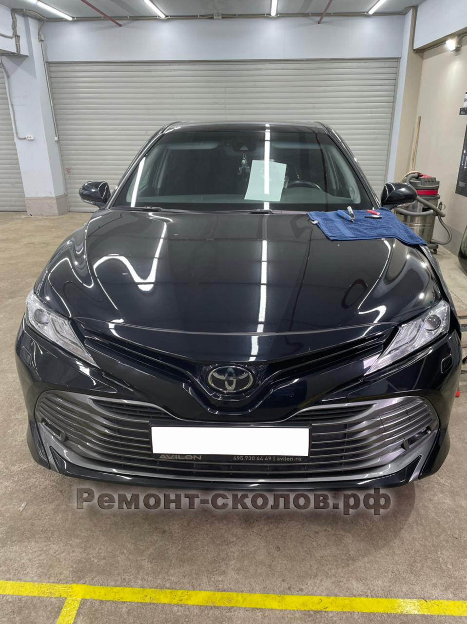 Toyota ремонт скола лобового стекла в ЮЗАО